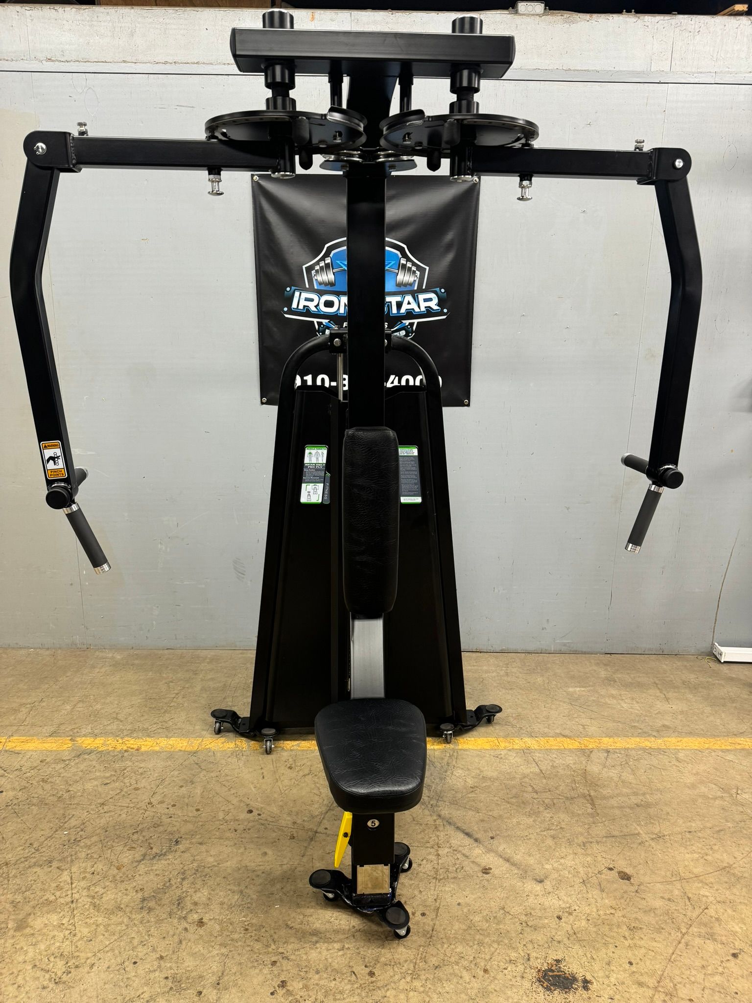 Fettle Fitness Pec Deck Rear Delt Combo Machine