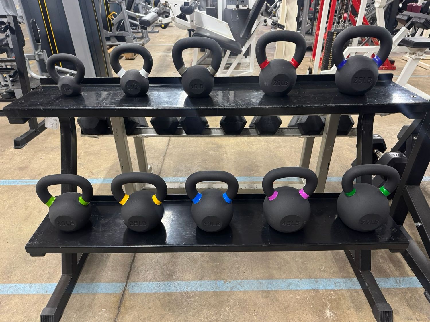 Kettlebell set 5 to 50