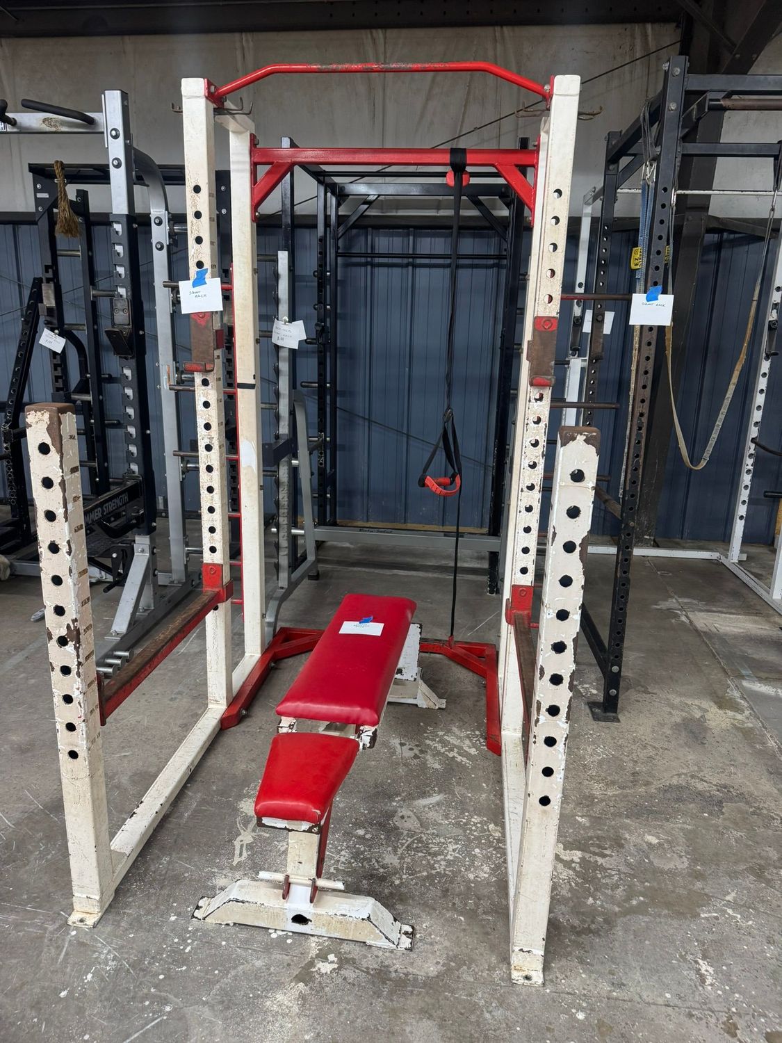 Sorinex Power Rack With Adjustable Bench