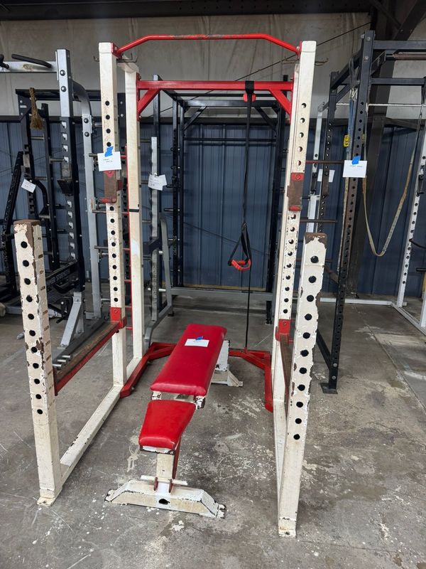 Sorinex Power Rack With Adjustable Bench