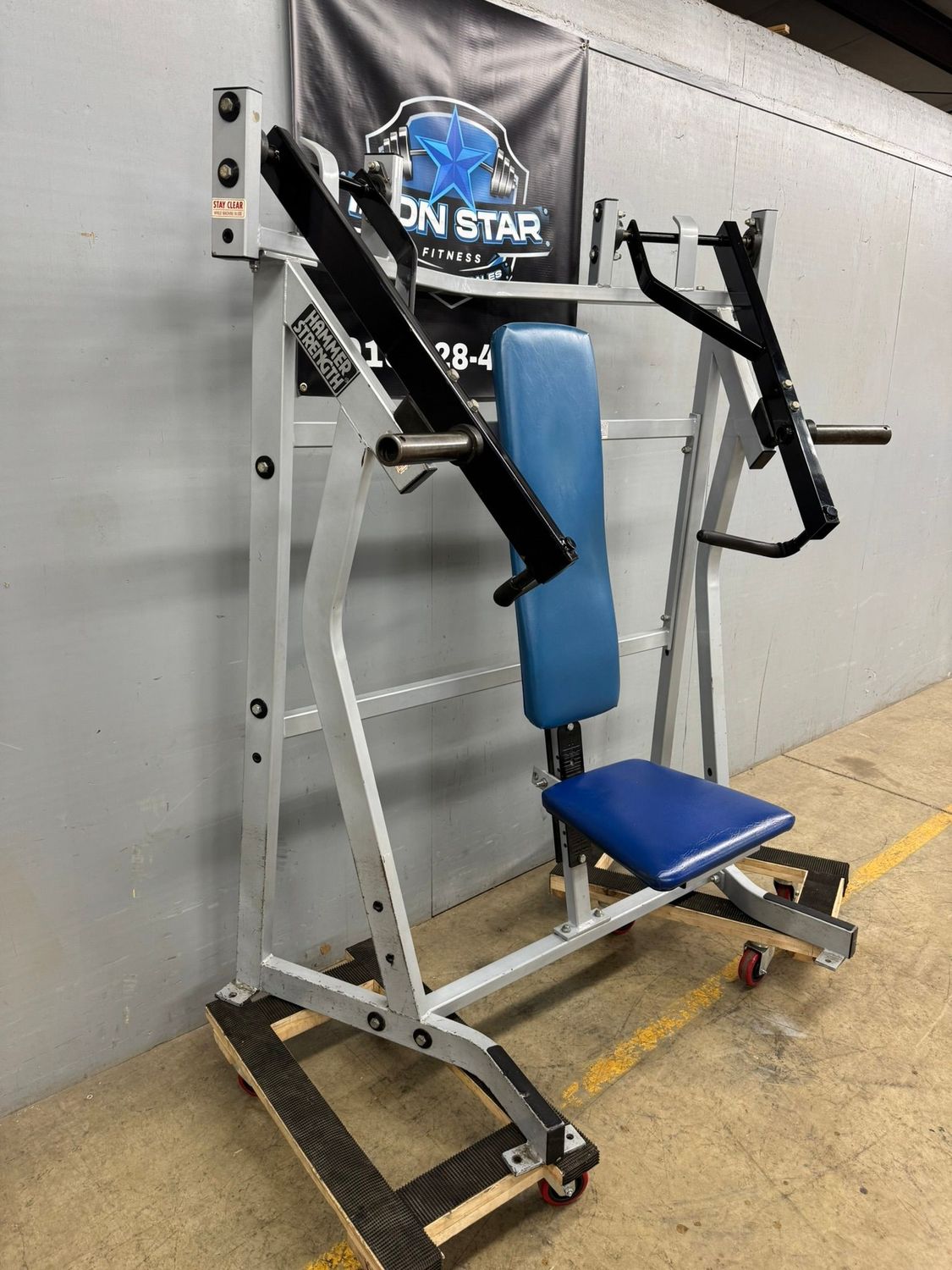 Hammer Strength ISO Lateral Incline Chest Press