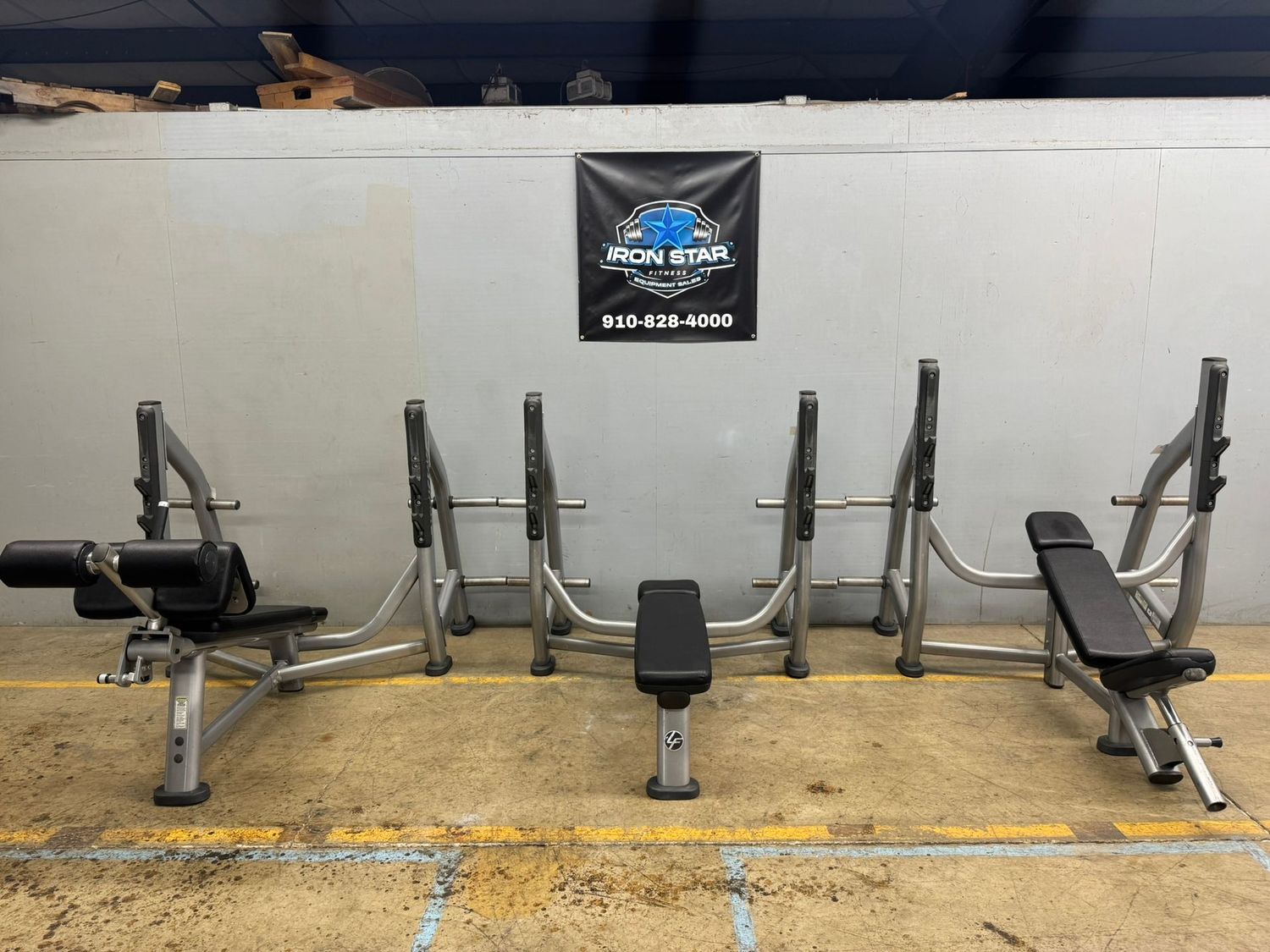 Life Fitness Signature Olympic Bench Set