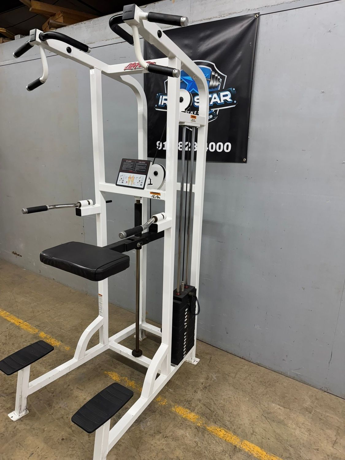 Life Fitness Pro1 Assisted Dip Chin