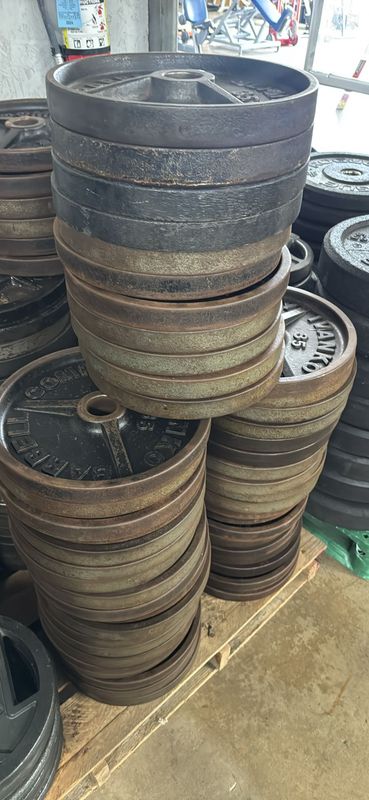 Ivanko 35lb steel plates