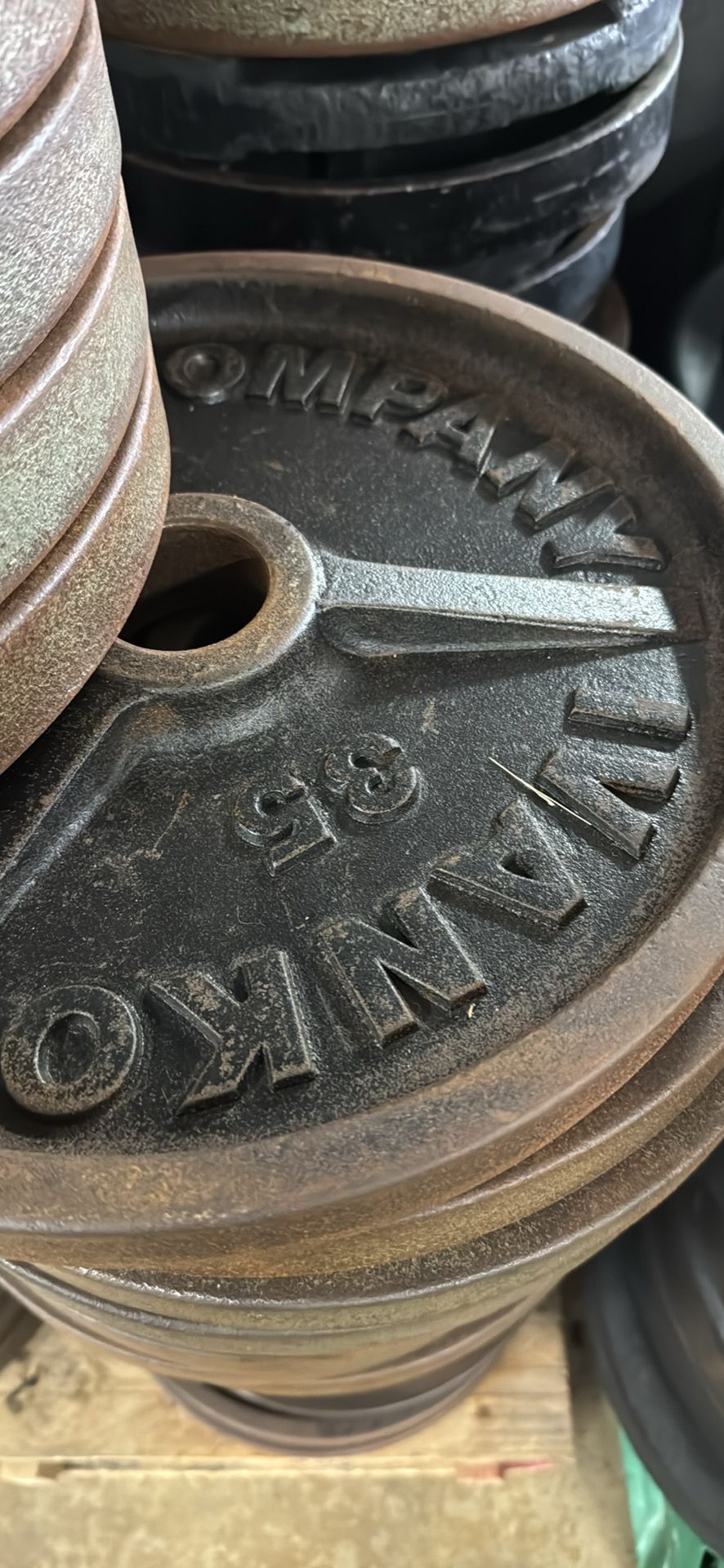 Ivanko 35lb steel plates