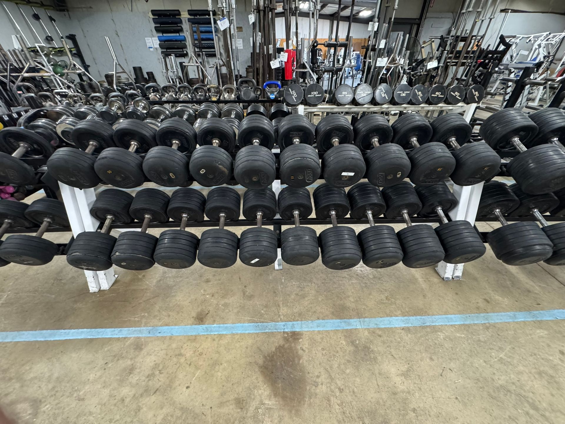 Troy Dumbbell Set 5-100