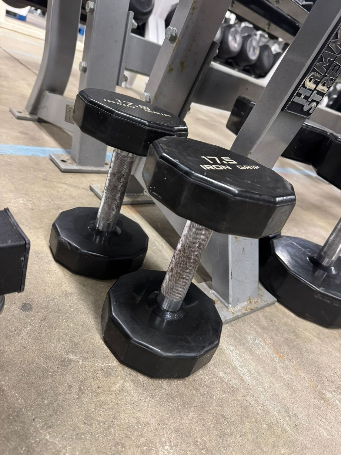 Iron Grip 17.5LB Dumbbell Pair