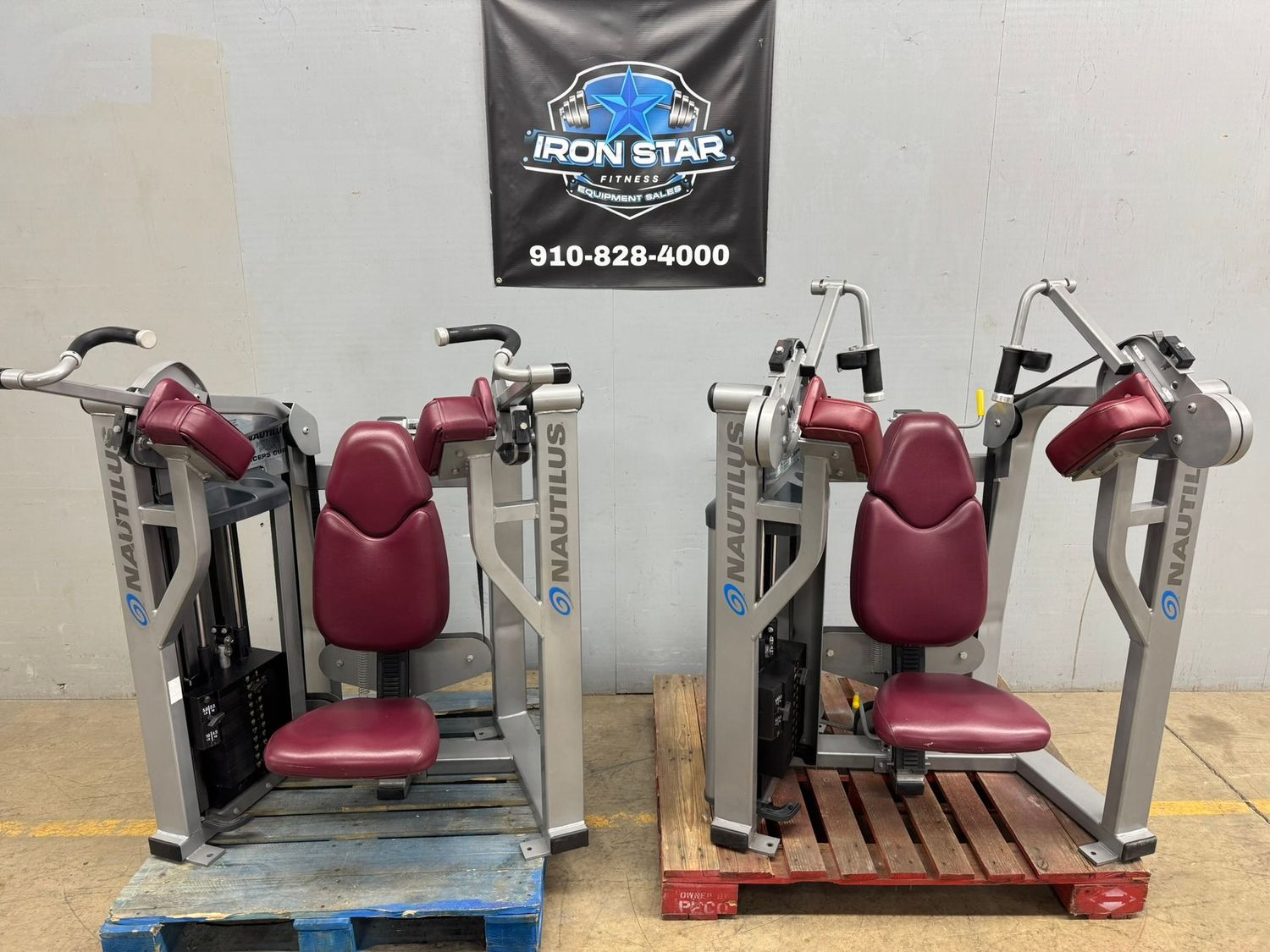 Nautilus Nitro Plus Bicep Curl and Tricep Extension