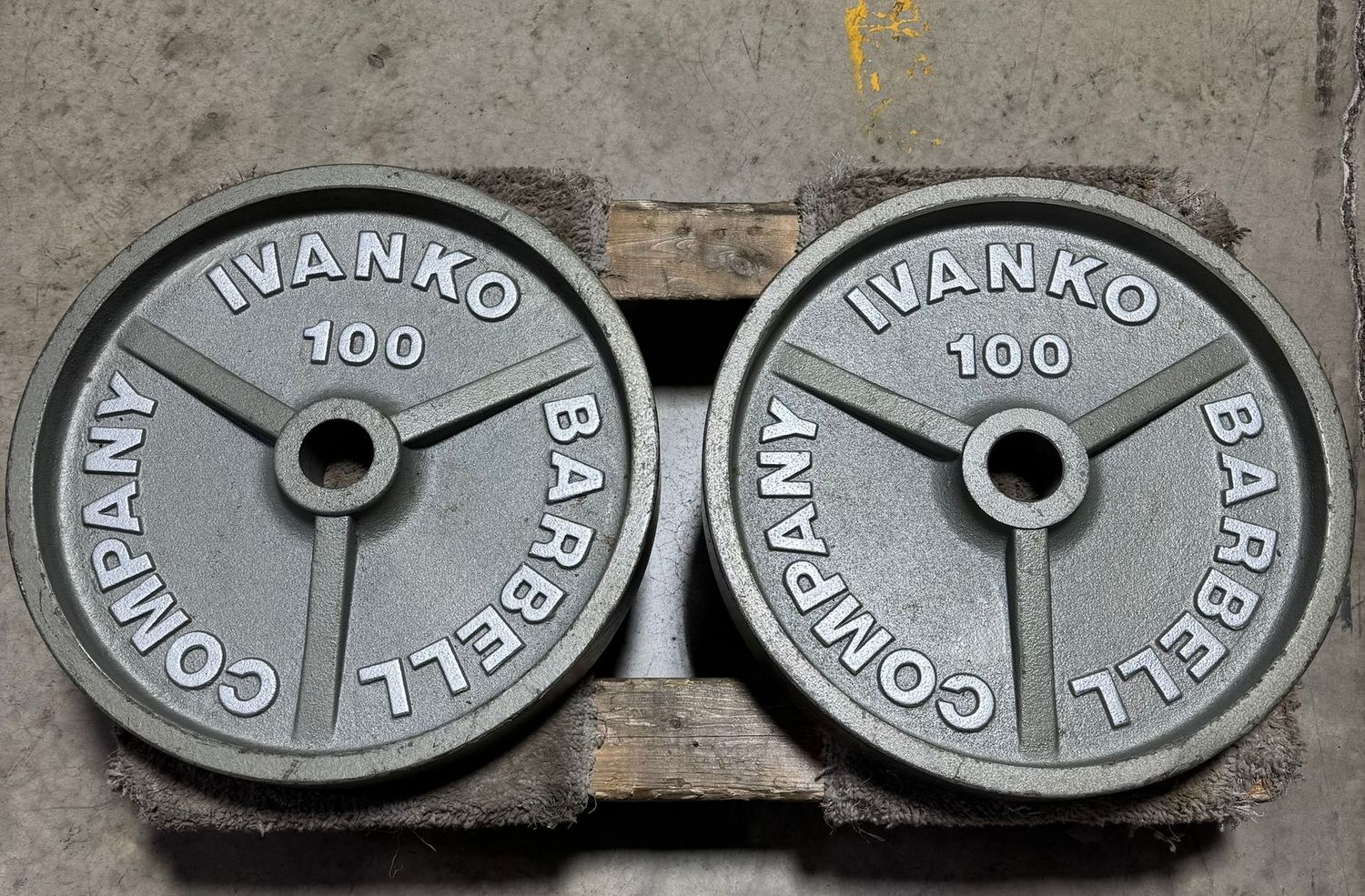 Ivanko M-Series 100lb Plates