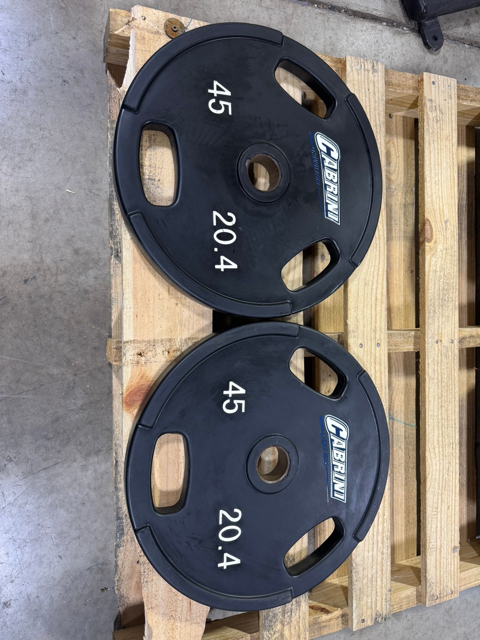 Umax 45lb Plates Cabrini Cavaliers
