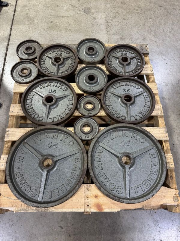 Ivanko Deep Dish Weight Plate Set