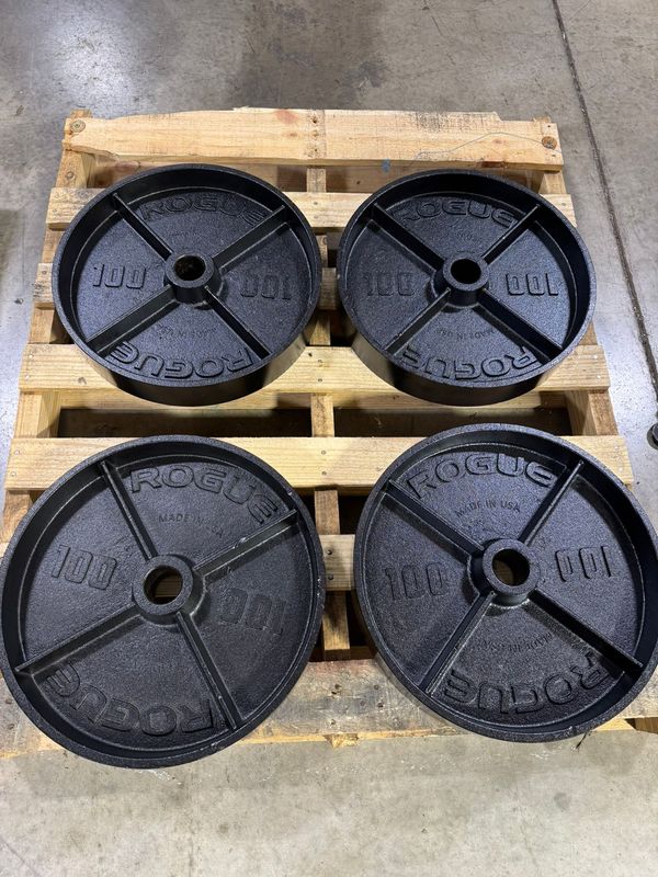 Rogue Deep Dish 100lb Weight Plates