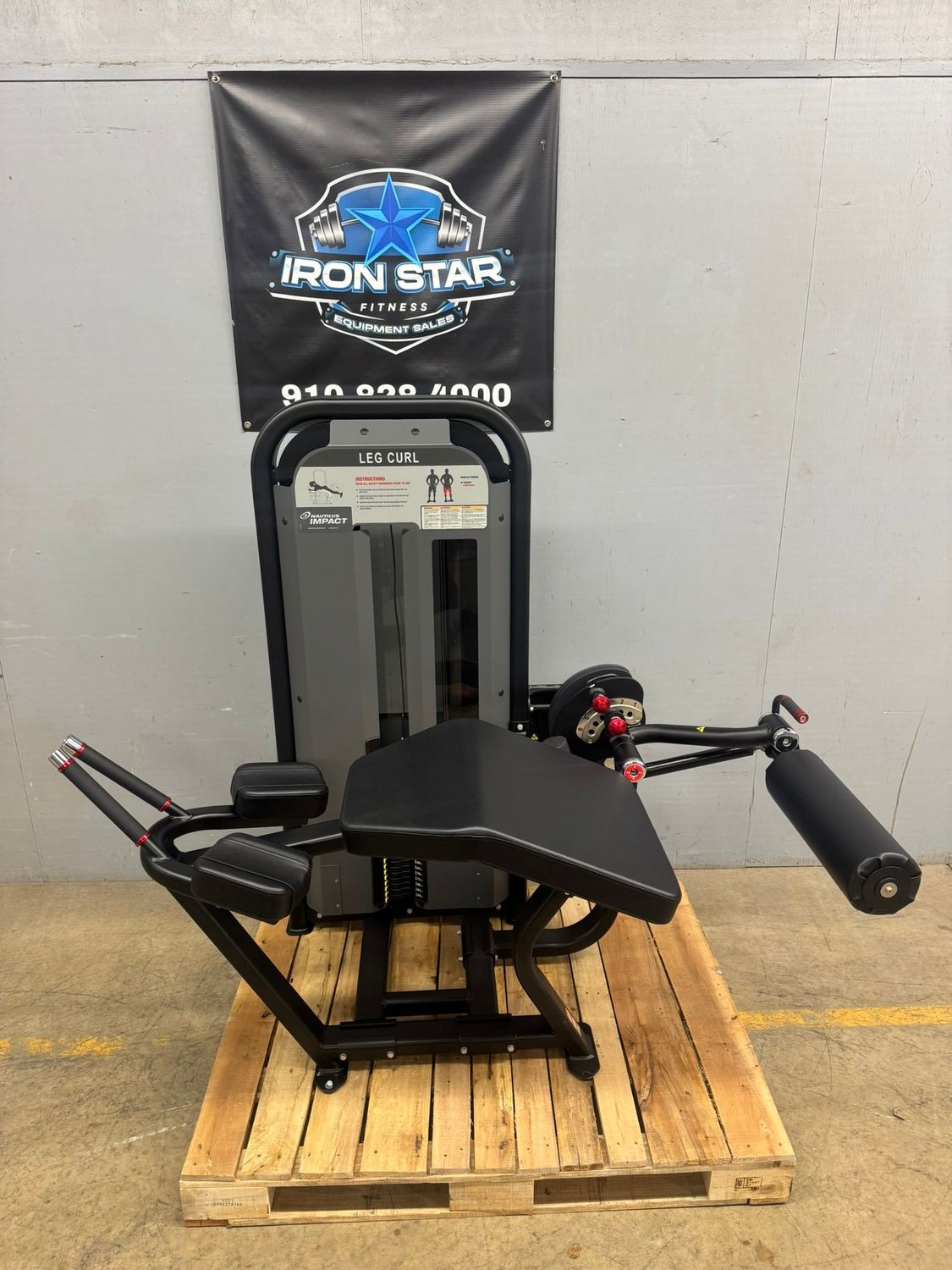 New Nautilus Impact Leg Curl