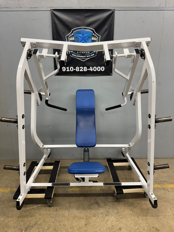 Hammer Strength Behind The Neck Press