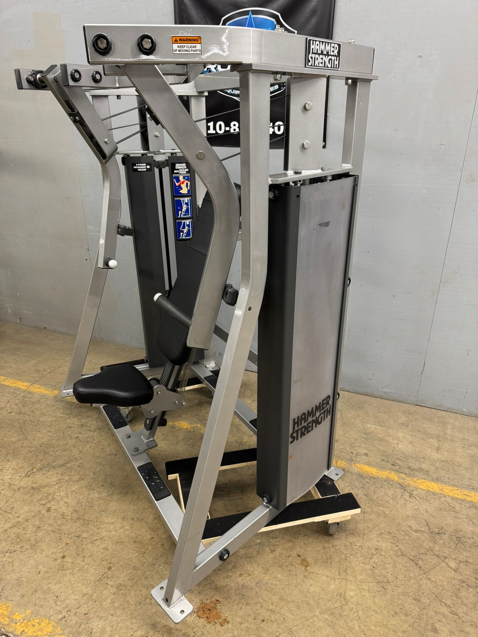 Hammer Strength MTS Decline Chest Press