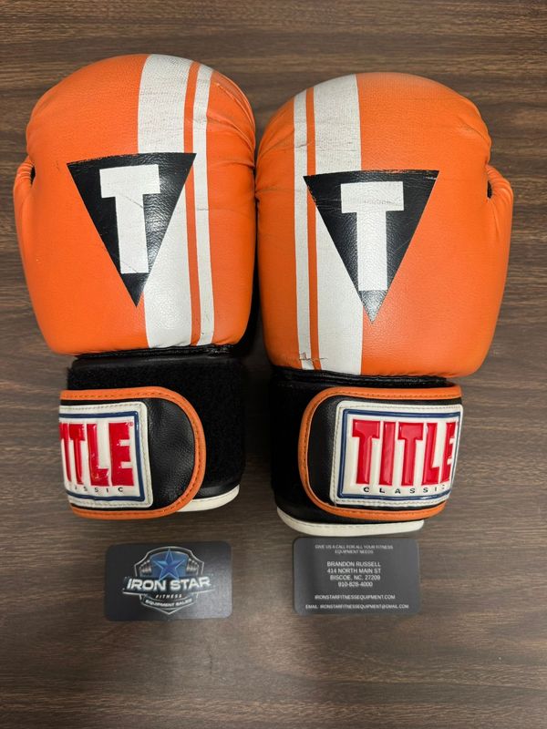 Title Boxing Gloves 12oz Reg