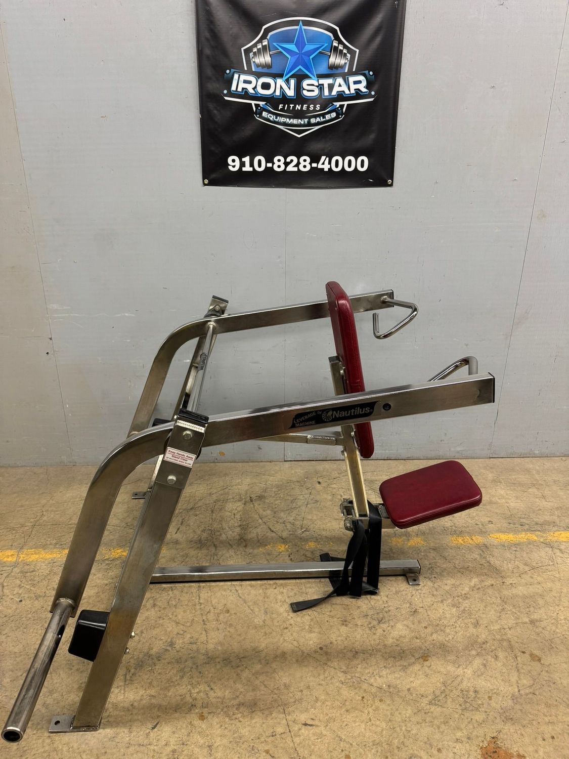 OG Chrome Nautilus Leverage Triceps Press
