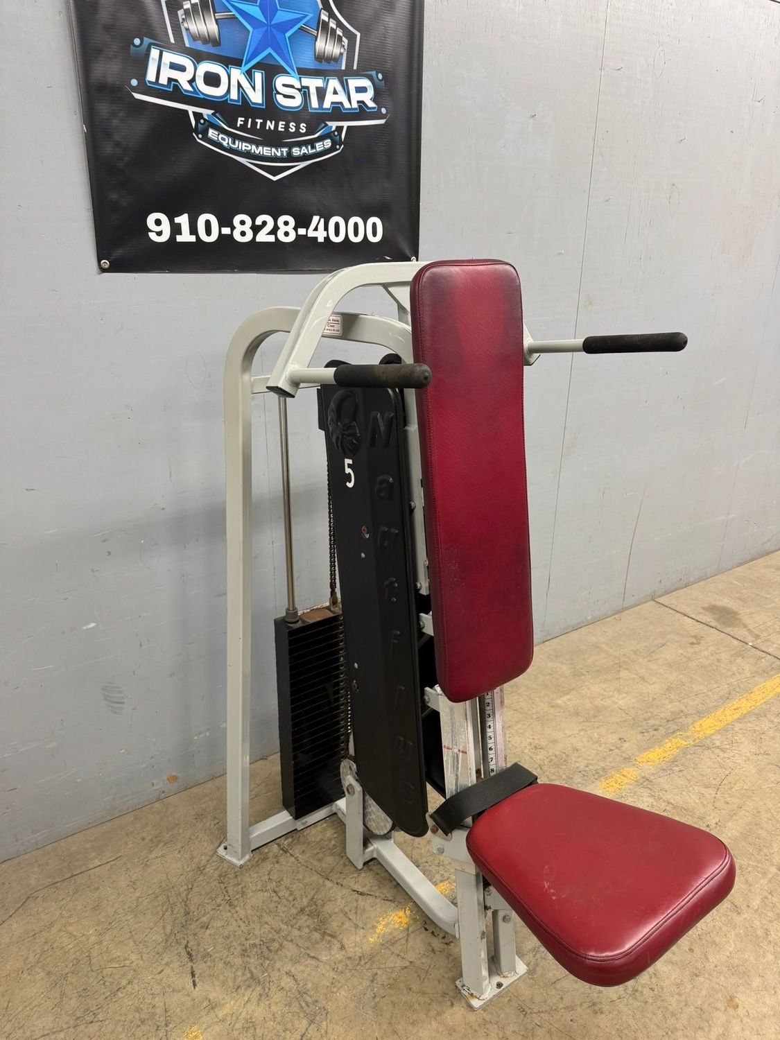 OG Nautilus Chain Driven Shoulder Press