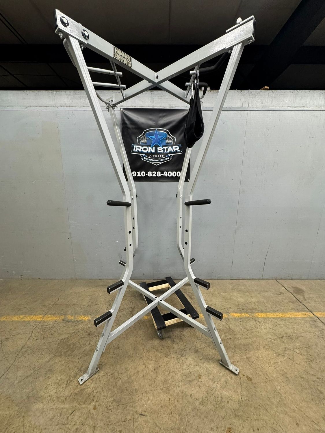 Hammer Strength Dual Dip Chin Up Rack