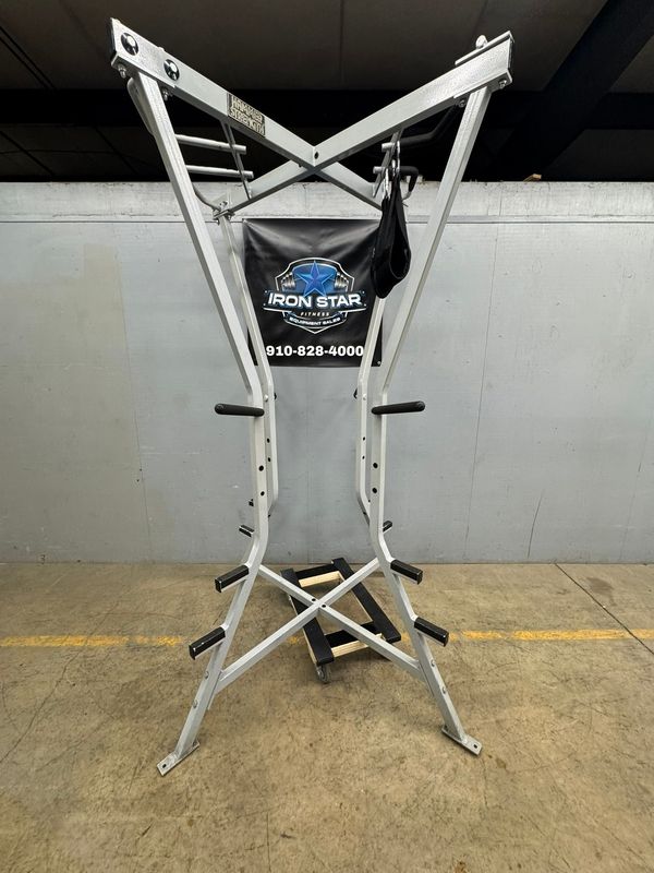 Hammer Strength Dual Dip Chin Up Rack