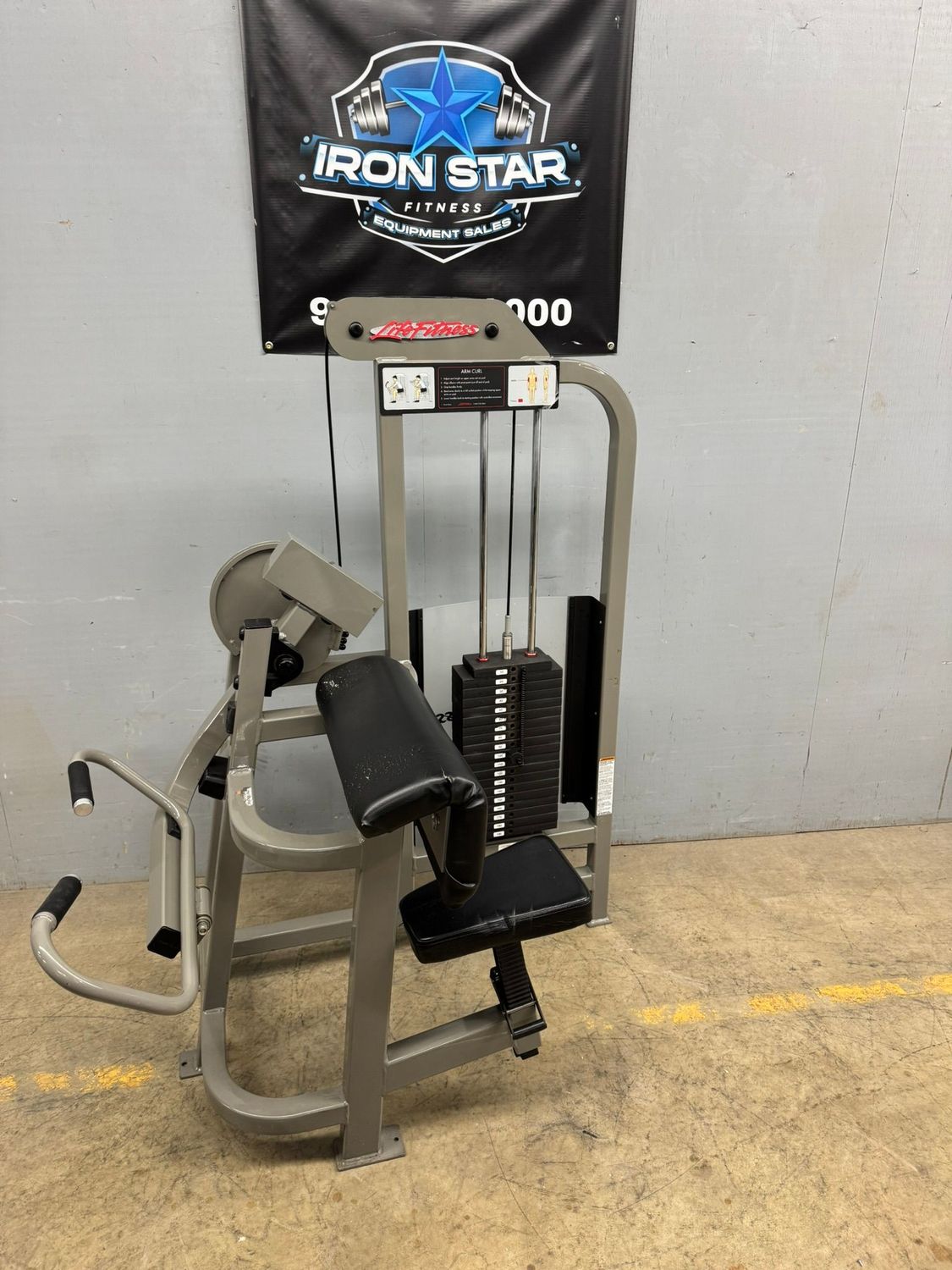 Life Fitness Pro 1 Bicep Curl