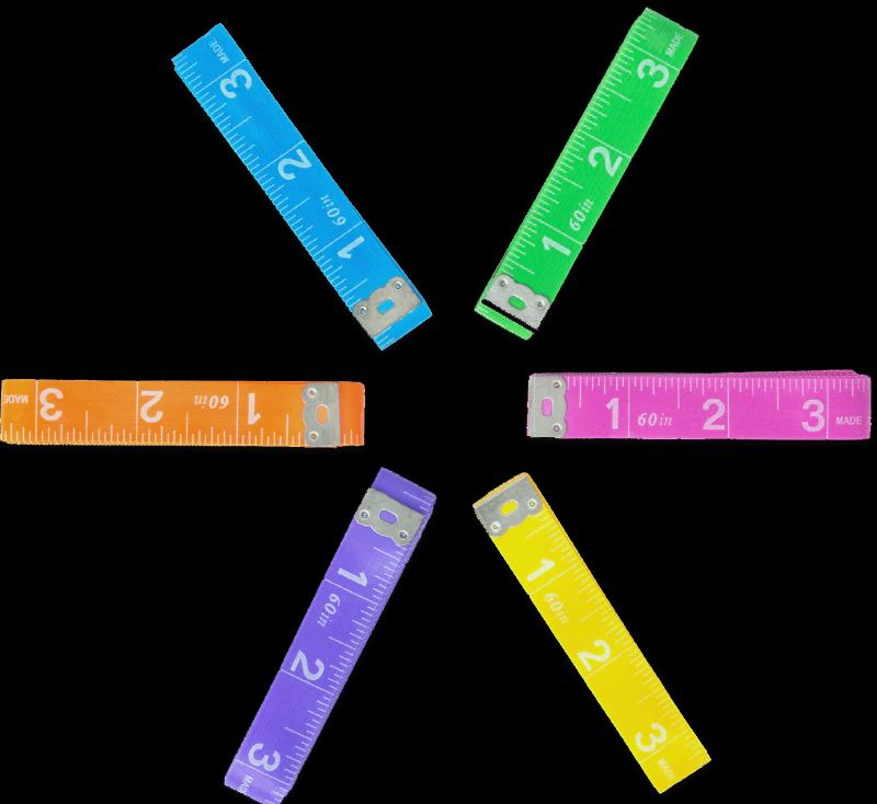 60" Tape Measure- multi coloured