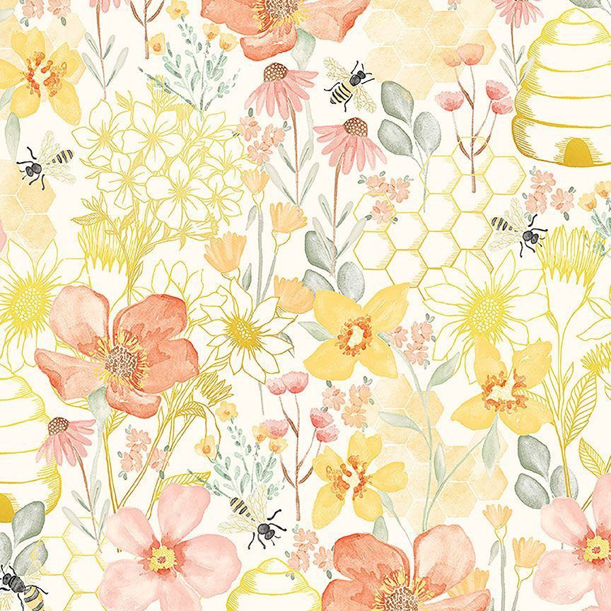 Home Sweet Home Stem Flowers &amp; Bees