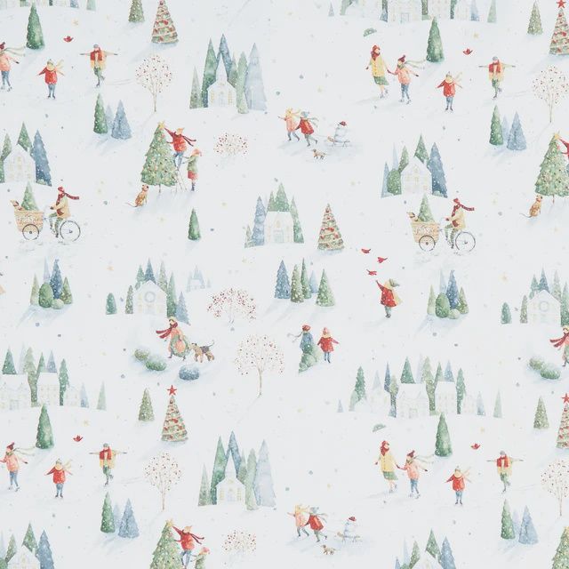 Magical Winterland Scene-Snow