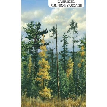 Northwood Naturescapes FW Boarder Trees- running yardage