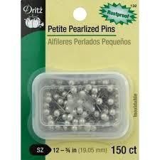 Petite Pearlized Pins