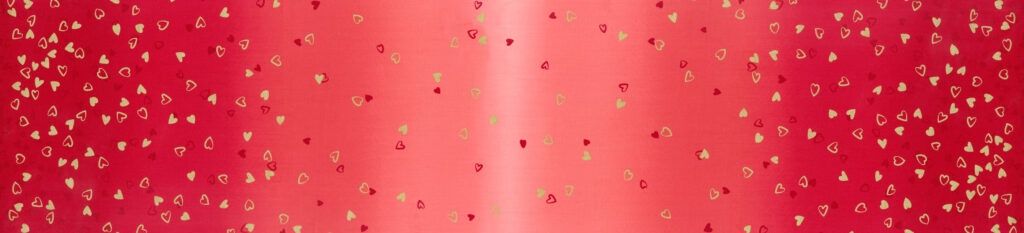 I Heart Ombré Metallic- Pomegranate