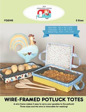 Totes Pattern - Wire Framed Potluck