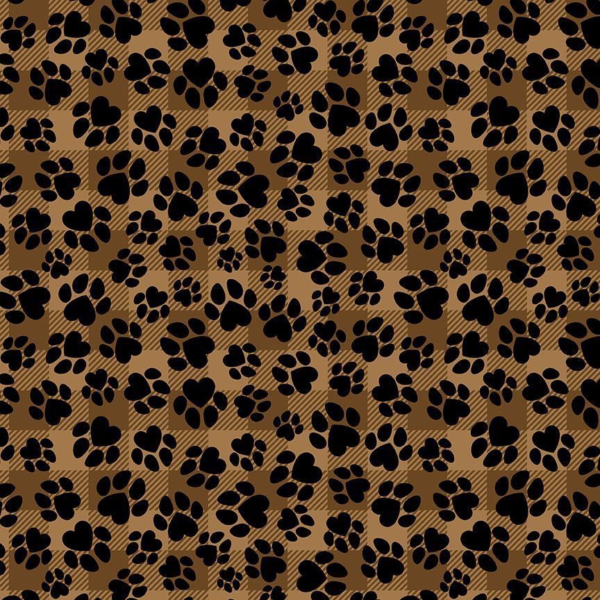 Happiness Has Paws CD3319 -  Brown