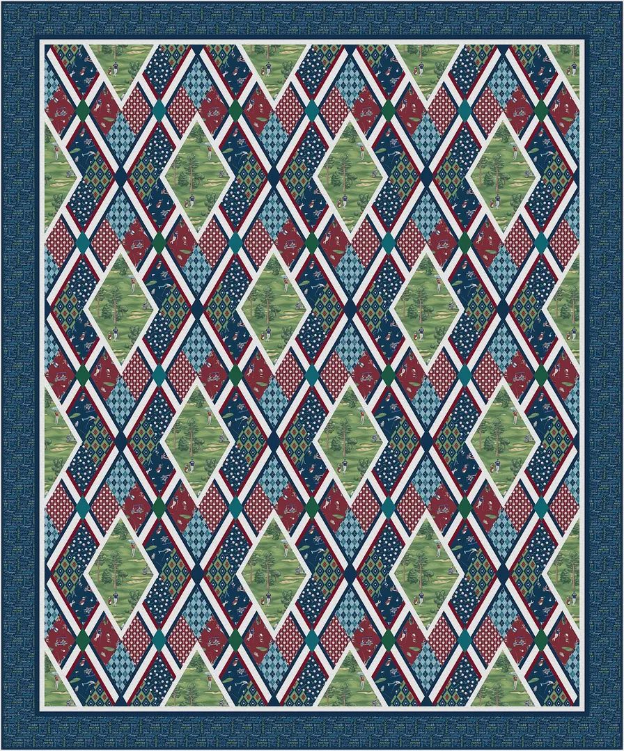 Fantastic Fairway Quilt pattern