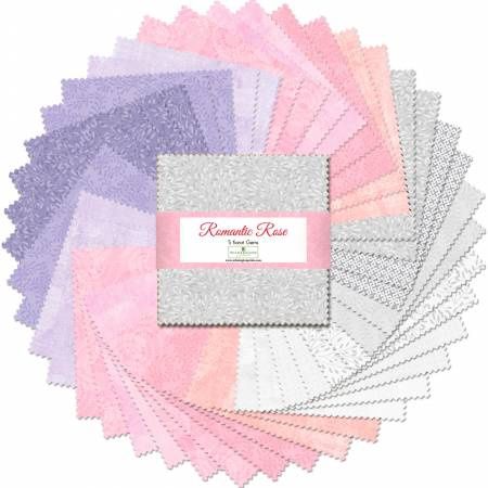 Romantic Rose - Charm Pack