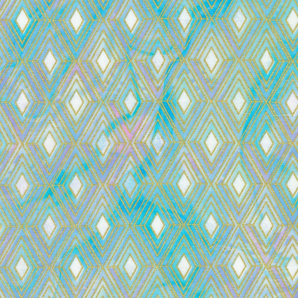 Golden Vibes- aquamarine