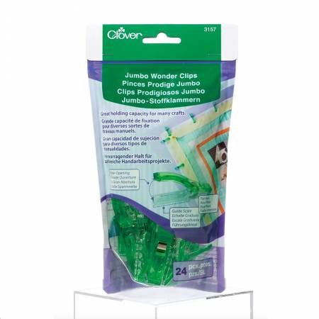 Jumbo Wonder Clips-24CT