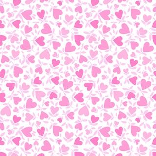 Playtime Basic Hearts Flan MASF10693P - Pink