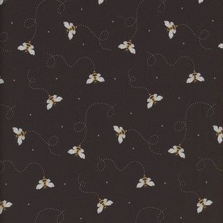 Strawberry Honey Bees - Black