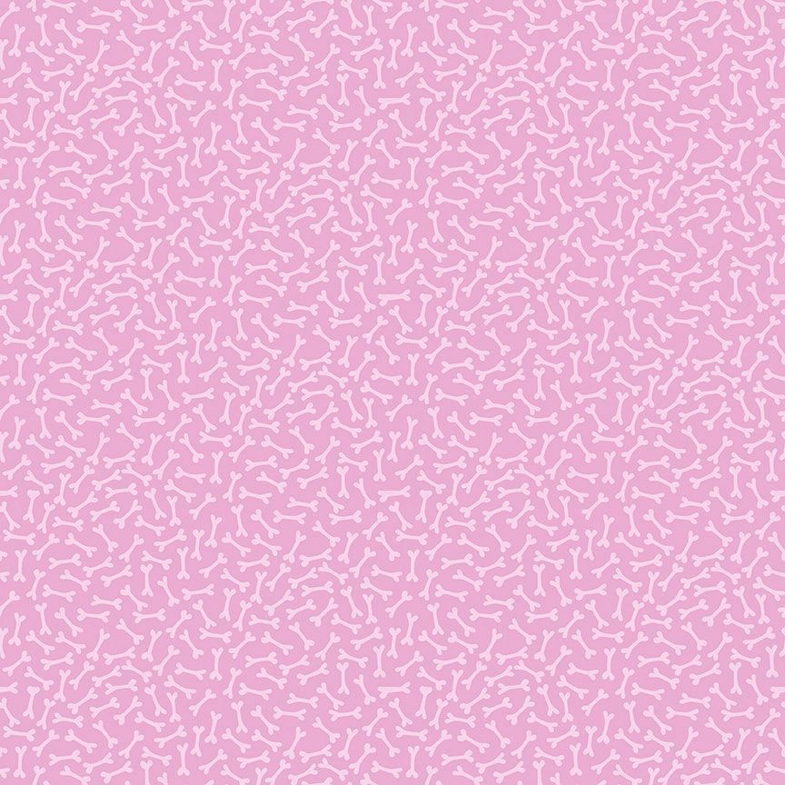 Ruff Day Bone to be Wild - Carnation