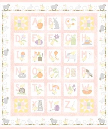 Little Chicks Flan MASF10560-P -  Panel Pink