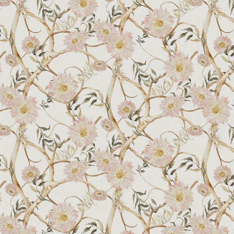 Bloom Tapestry- tangled blooms cream