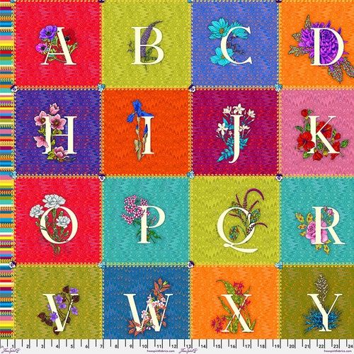 Language of flowers-alphabet panel