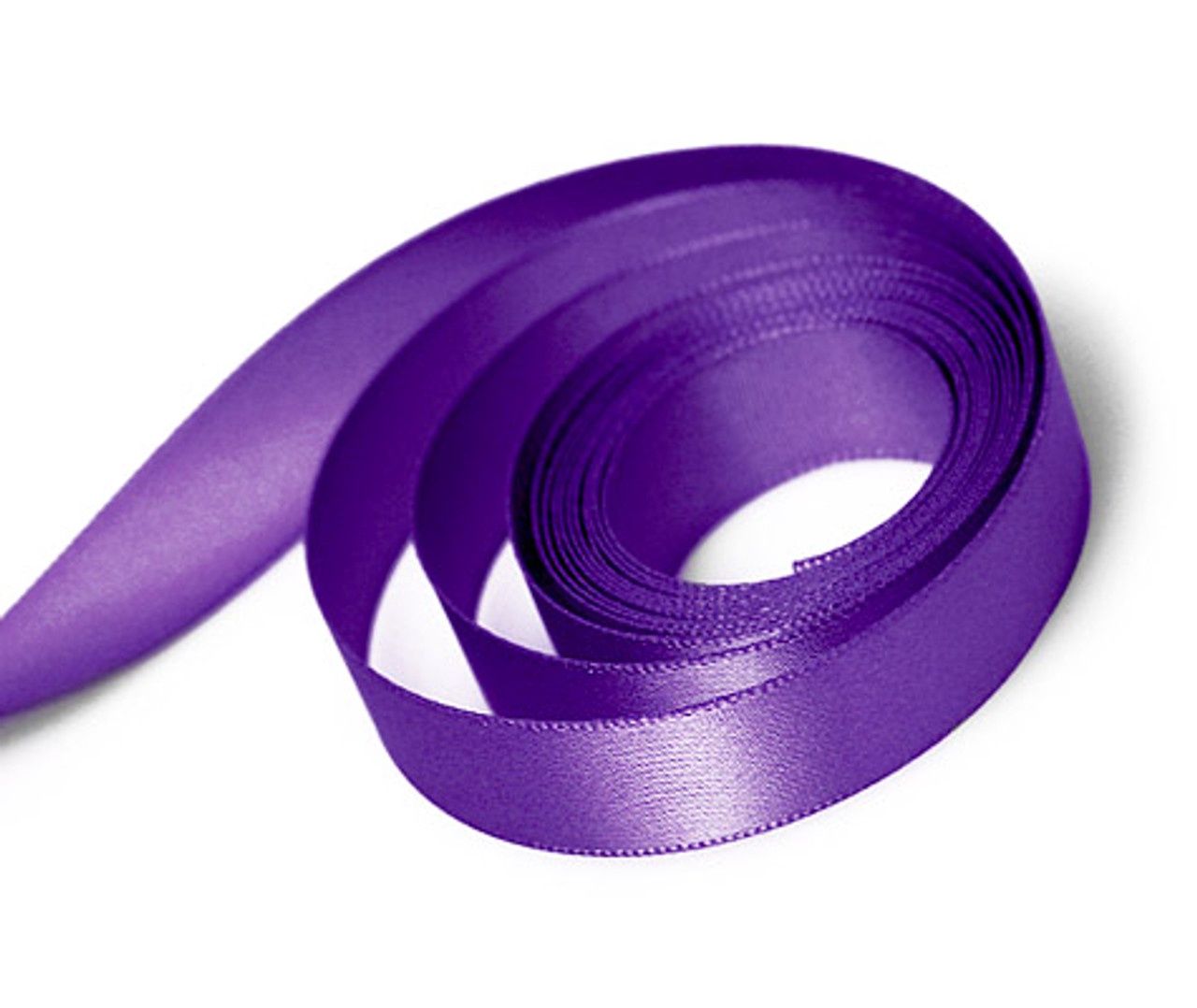 Regal Purple 1 1/2 Single Face Ribbon