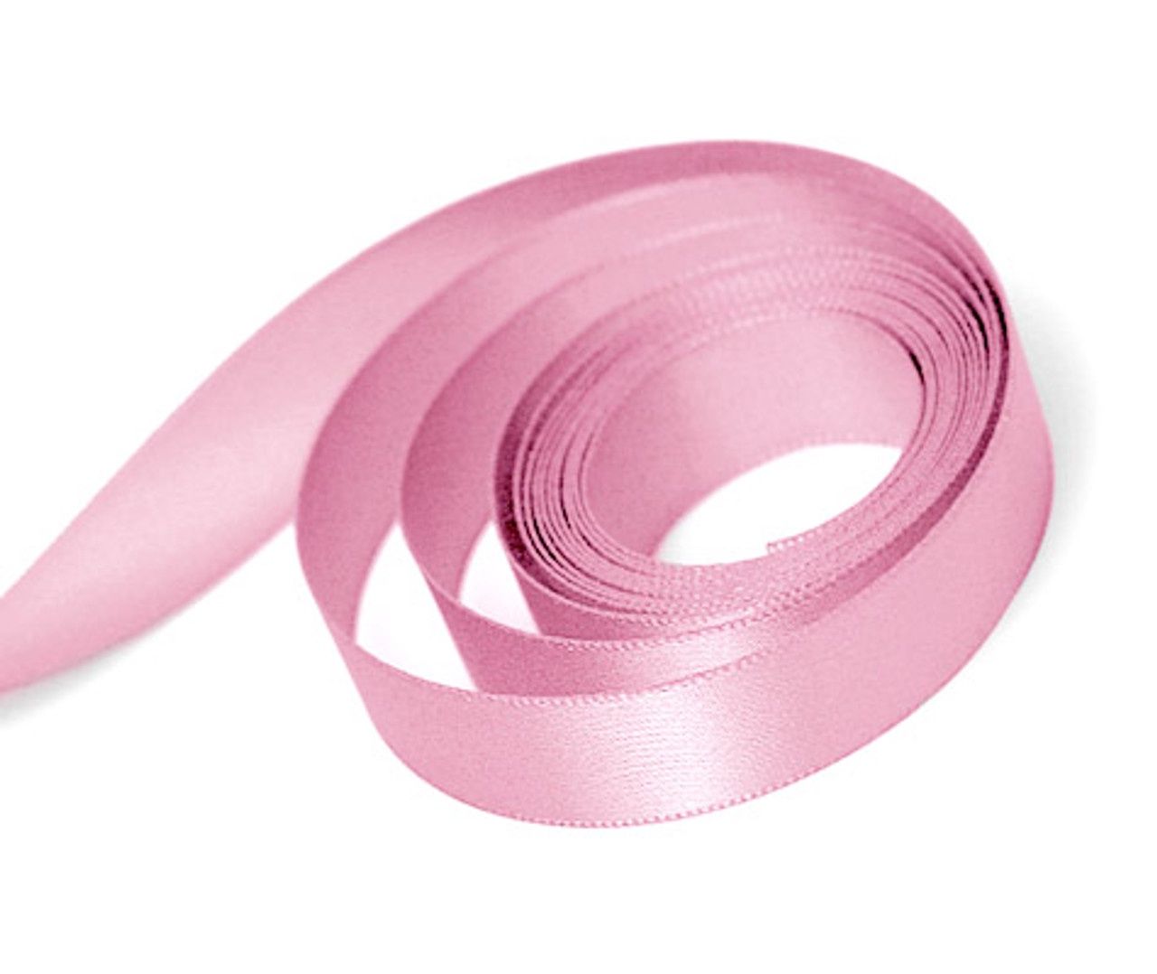 Pink 1 1/2 Single Face Ribbon
