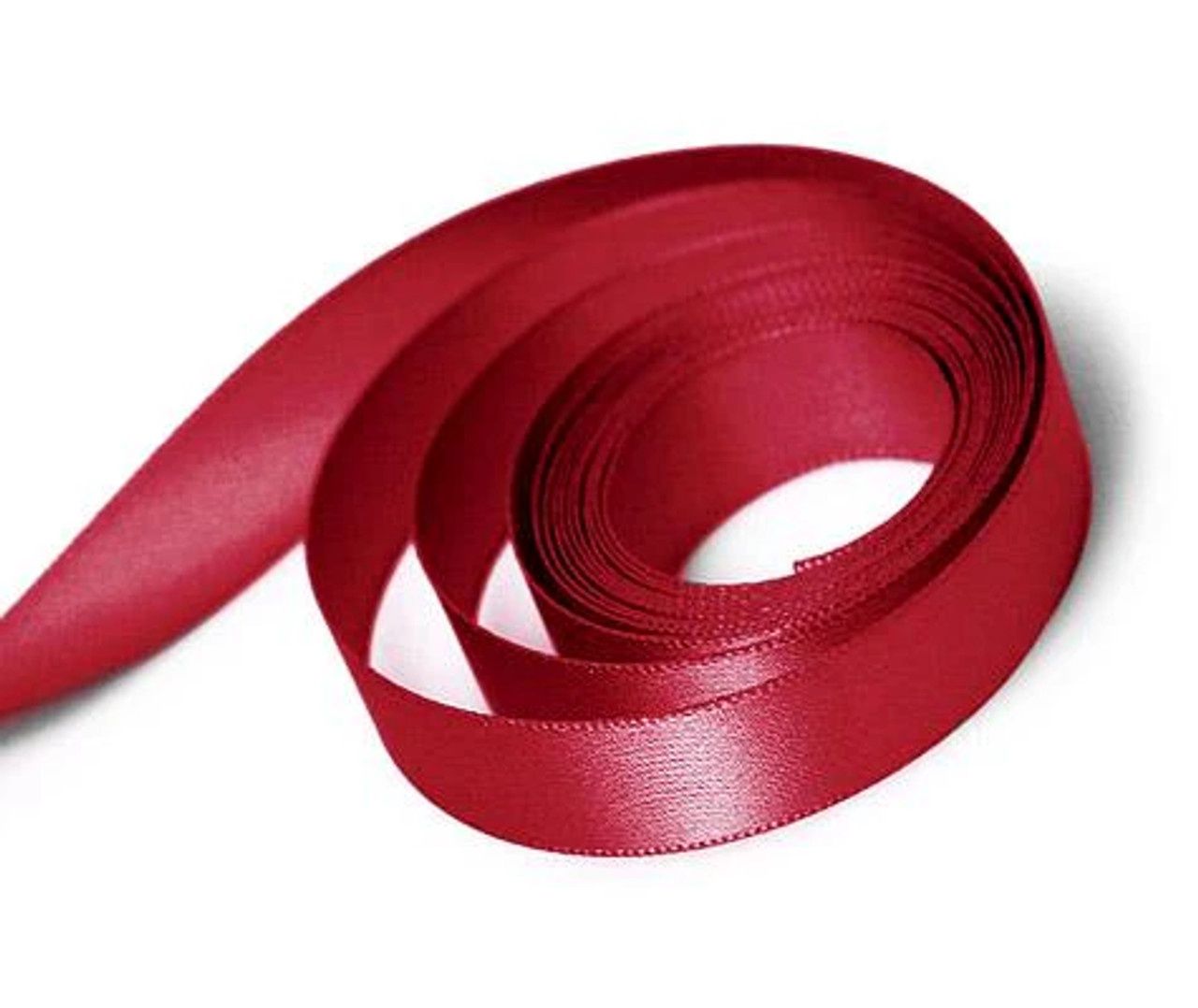 Scarlet 1 1/2 Single Face Ribbon