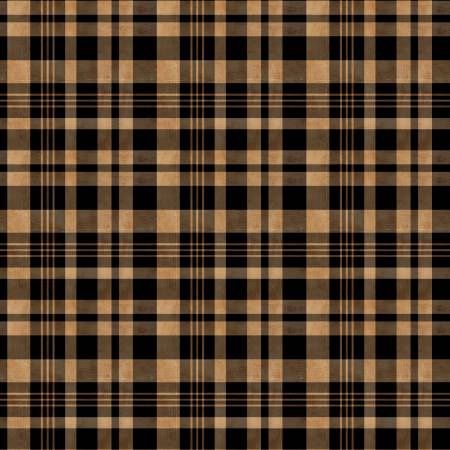 Crafted Cabin - Cabin Plaid - Black