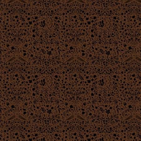 Crafted Cabin - Wood Stencil Carvings - Black