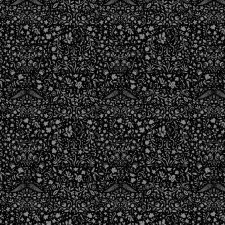 Crafted Cabin - Wood Stencil Carvings - Grey