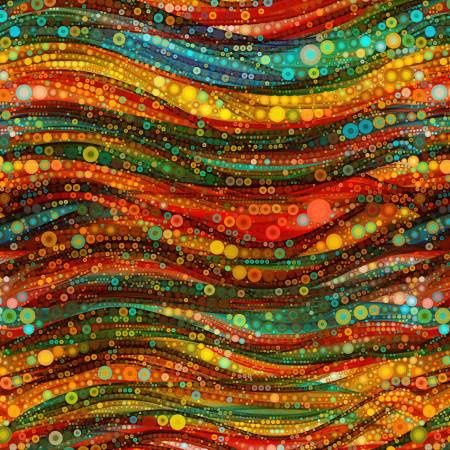 Gigi In The Garden - Abstract Circles - Multi